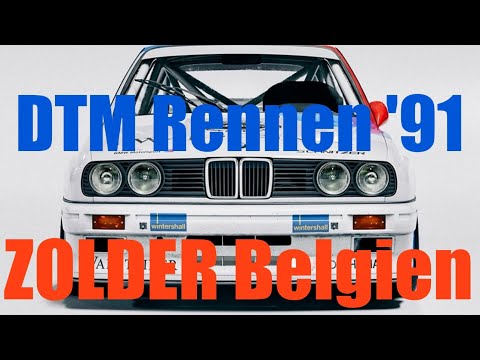 DTM 1991 Zolder Belgien Rennen Lauf 1 & 2 Highlights