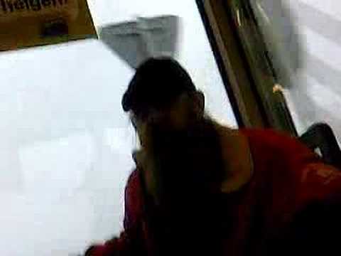 roliga luffare på bussen