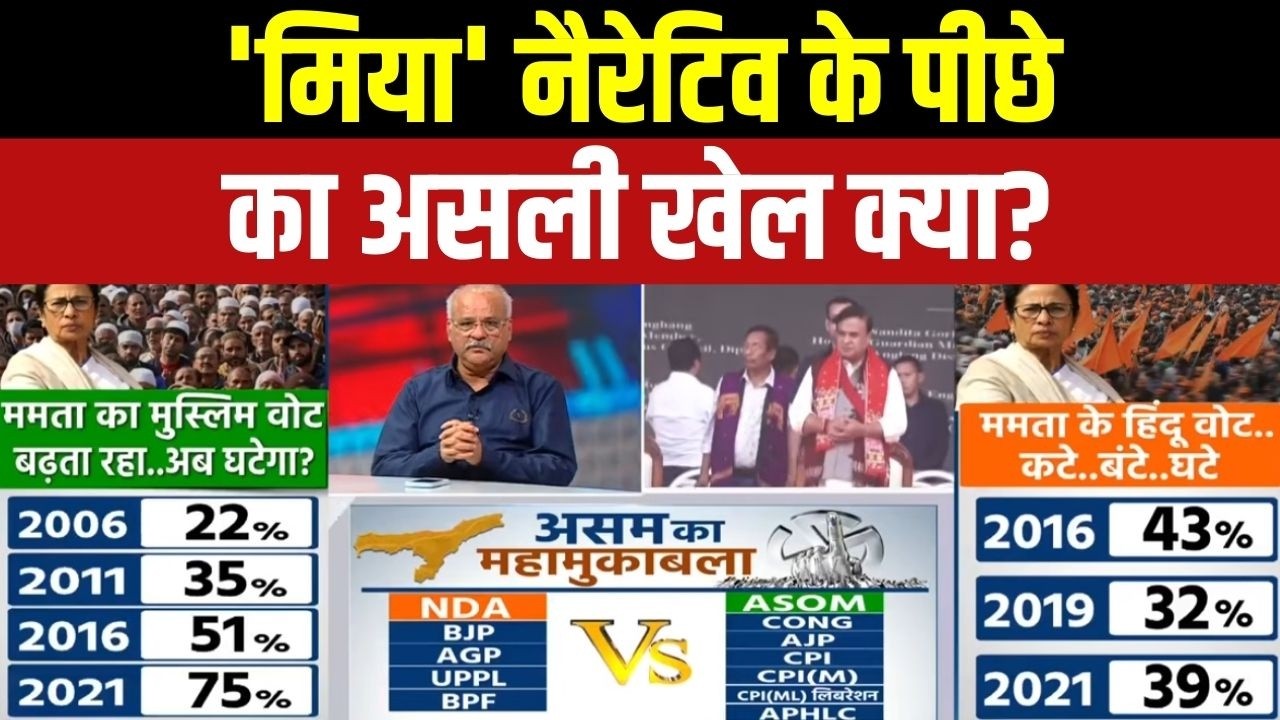West Bengal Election 2026: 'मिया' नैरेटिव के पीछे का असली खेल क्या?  BJP | TMC |