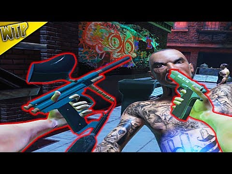 THEY HAVE GUNS! Drunkn Bar Fights NEW UPDATE | The Alley |