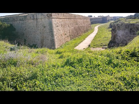 Famagusta City Wall ( Cyprus Great Wall) Martinengo Bastion #cyprusvlog #history #turkey #kibris