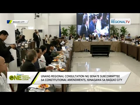 One North Central Luzon: Unang Regional Consultation sa constitutional amendments, isinagawa