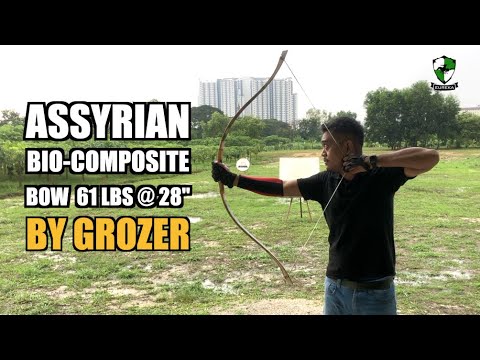 Assyrian Bio Composite Bow (61lbs) by Grozer