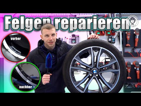 Glanzgedrehte Felgen in Stand setzen mit FELGENTEC | AUTOLACKAFFEN