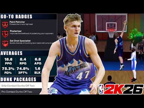INSANE 6'10 ANDREI KIRILENKO BUILD with 99 BLOCK & SHARP TAKE is a STAT SHEET STUFFER on NBA 2K26!