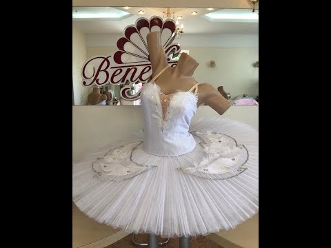 Ballet costume Swan P 0139 - video 2