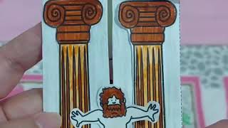 samson, simson sunday school craft free
