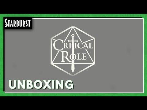 WizKids' CRITICAL ROLE Unpainted Unboxing