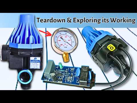 Automatic Pressure Control Switch For Water Pump Teardown