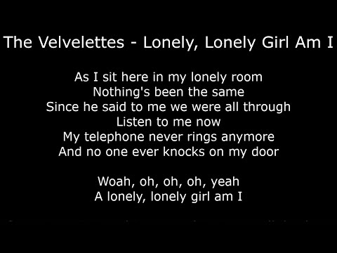 Northern Soul - The Velvelettes - Lonely, Lonely Girl Am I  - With Lyrics