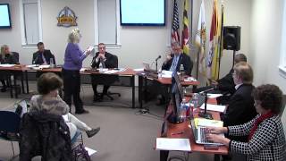 preview picture of video 'January 13, 2015 - Rising Sun, MD - Board of Commissioners Meeting'