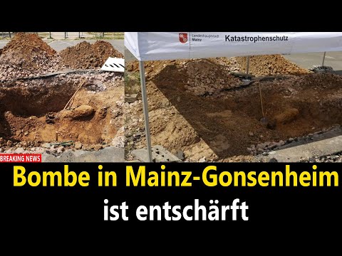 Bombe in Mainz-Gonsenheim ist entschärft