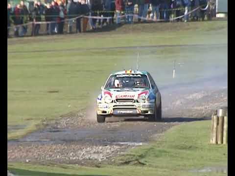 Sainz retirement. 1998 RAC Rally