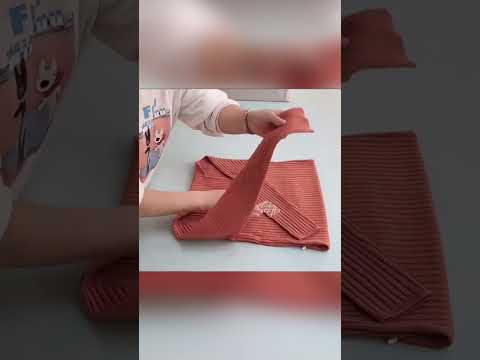 БОЛЬШЕ НИКАКОГО ХАОСА! Учимся складывать одежду правильно!