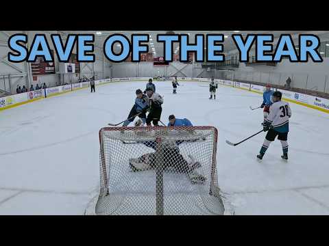 SAVE OF THE YEAR... *MIC’D UP* Go Pro Hockey Goalie