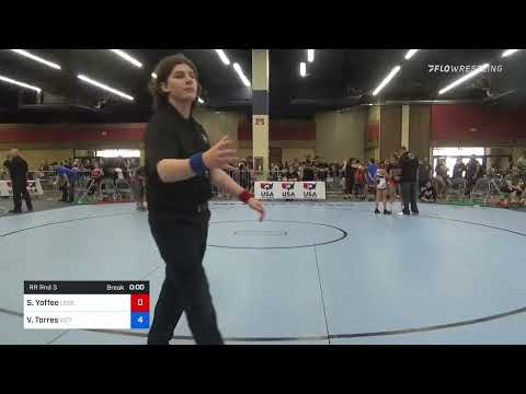 65 Lbs Rr Rnd 3 - Suri Yoffee, Legends Of Gold Las Vegas Vs Vanessa Torres, Victory Wrestling-Cent