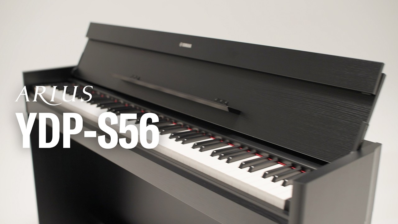 Yamaha YDPS56B Slimline Digital Piano - Black