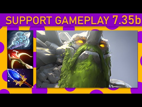 ⭐Tiny 20+ Kills! Support Gameplay 7.35b - Dota 2 Top MMR