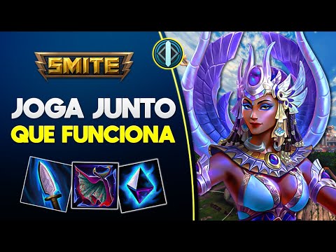 Com ela é só jogar JUNTINHO! ESET MID - ⚡ Smite BR Ranked Conquista