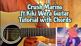 Crush - Marino // Guitar Tutorial with Chords (ACCURATE!)