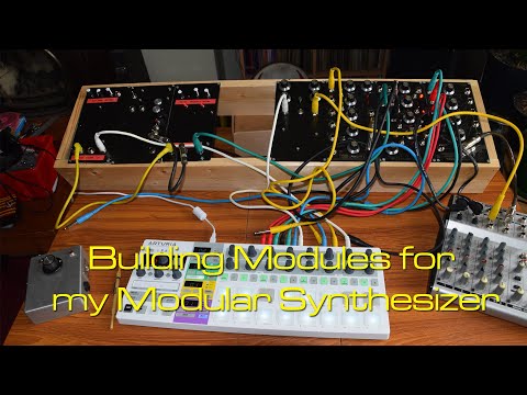 Building Modules for my Modular Synthesiser Roland LFO, 808 Kick and More