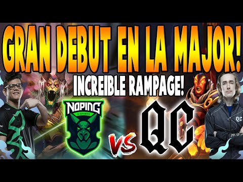 NO PING vs QUINCY CREW [GAME 1] BO3 - Gran Debut En La MAJOR + RAMPAGE! - WEPLAY ANIMAJOR DOTA 2