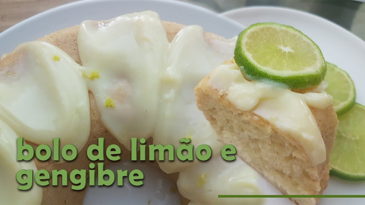 Quem Come Nunca Esquece BOLO DE LIMÃO COM GENGIBRE