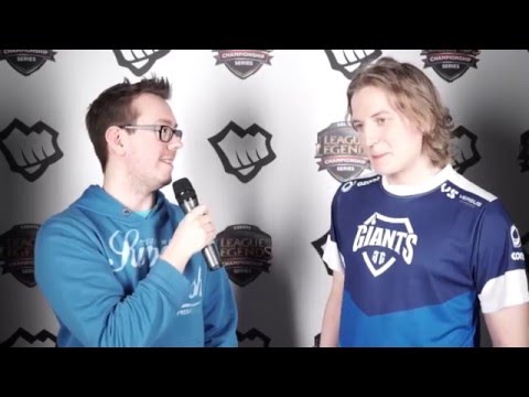 "Der Sieg gegen ROCCAT war eine Erleichterung" | Giants G0DFRED | EU LCS Interview *untertitelt*