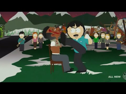 Randy BEATS UP a prisoner I South Park S14E09 - It's a Jersey Thing