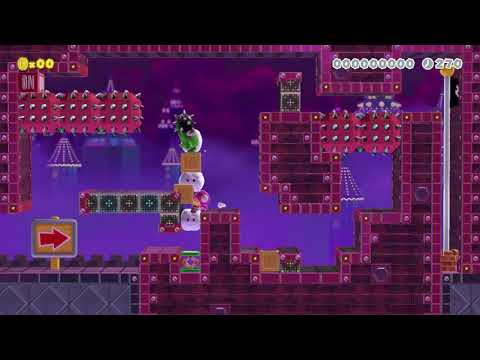 [SMM2] One Screen Puzzle: Spike Removal By: LordCesar