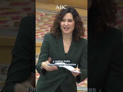 Isabel DÍAZ AYUSO attacks VOX: "They are worthless."