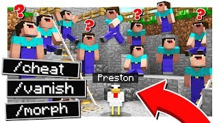 I CHEATED in Minecraft Hide & Seek! - Minecraft Mods