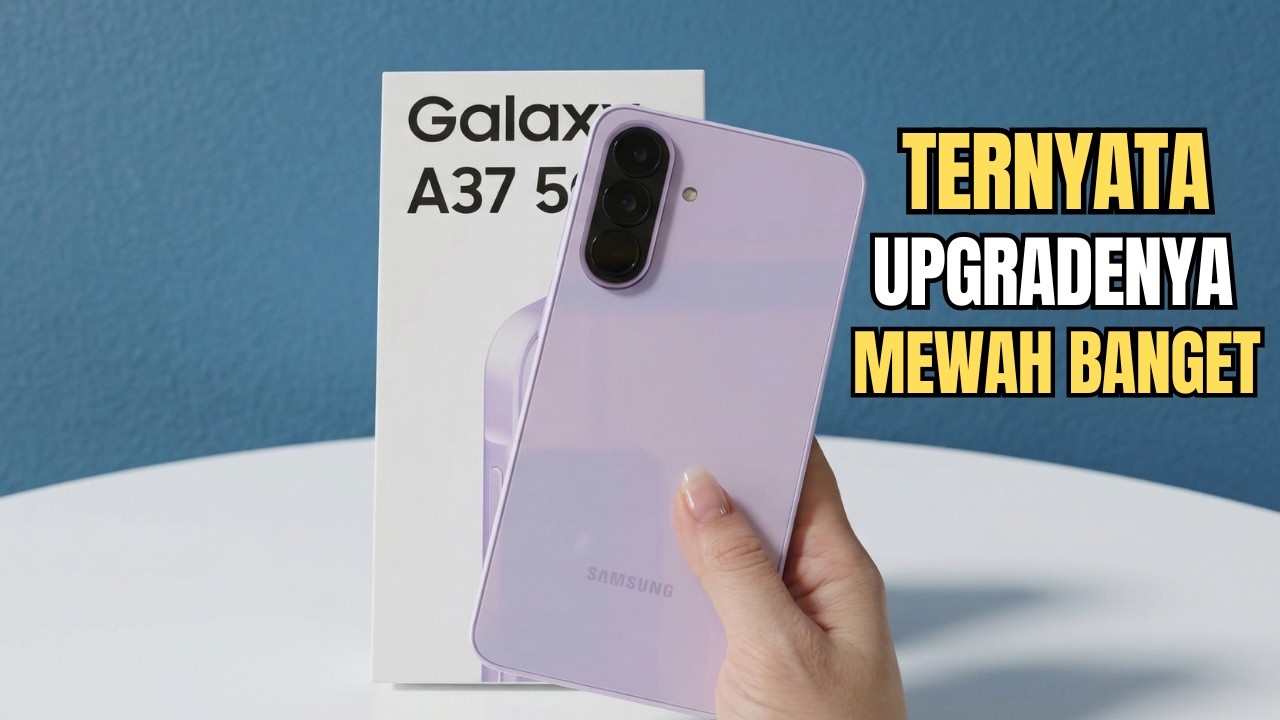 UDAH GAK PELIT SPEK LAGI‼️SAMSUNG GALAXY A37 - LEBIH EKONOMIS TETAP WORTH IT