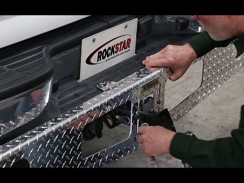 ROCKSTAR™ Hitch Mounted Mud Flaps Installation - Universal Model
