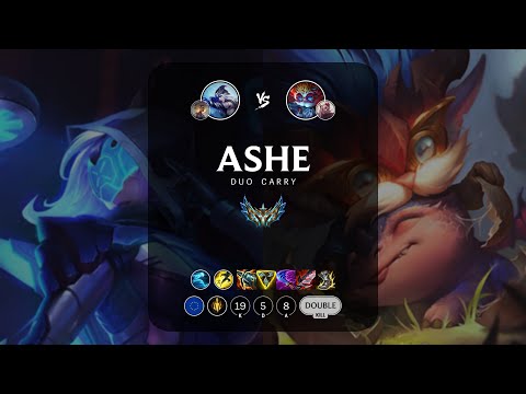 Ashe ADC vs Heimerdinger - EUW Challenger Patch 13.13