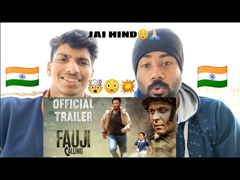 Fauji Calling Official Trailer | Sharman Joshi , Bidita Bag | Reaction Video By REACTION BROTHERS🔥