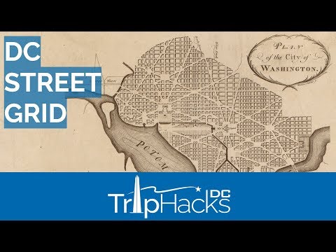 Washington DC Street Grid, Explained