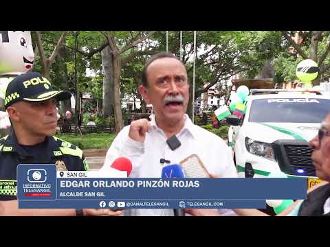 EN SAN GIL, ARREGLOS AL EDIFICO DE LA POLICÍA