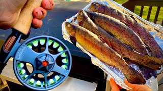 How to Catch & Smoke Rainbow Trout | NJ Opening Day