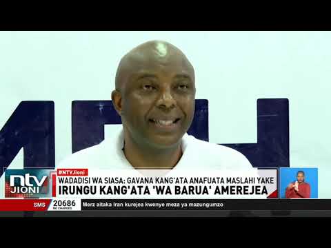 Je, barua ya gavana Kang'ata kwa rais Ruto ni wa ukweli ama anatetea maslahi yake binafsi?