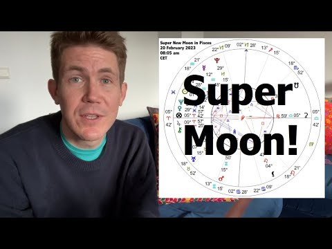 Super New Moon in Pisces ♓️ 20 February 2023 🌚 Your Horoscope with Gregory Scott