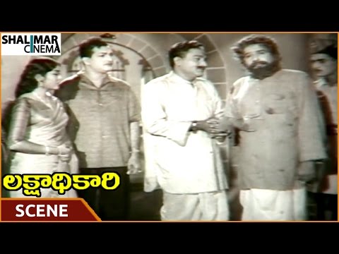 Lakshadhikari Movie || NTR Best Climax Emotional Scene || NTR, Krishna Kumari || Shalimarcinema