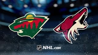 Staal, Kuemper propel Wild past Coyotes, 3-1