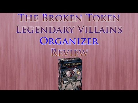 The Broken Token - Legendary Villains Organizer Review 