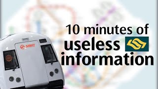 10 Minutes of Useless MRT Information | Singapore