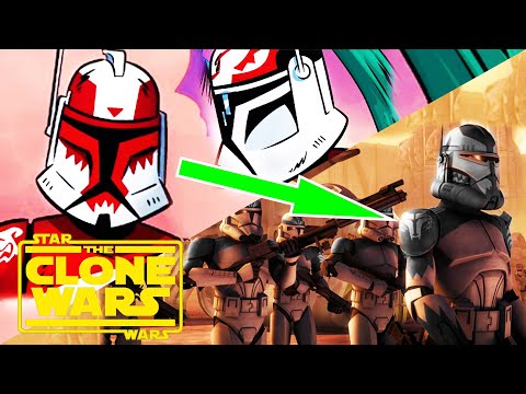 The HEARTBREAKING Reason COMMANDER WOLFFE Changed His Armour From RED to GREY - Clone Wars Season 7