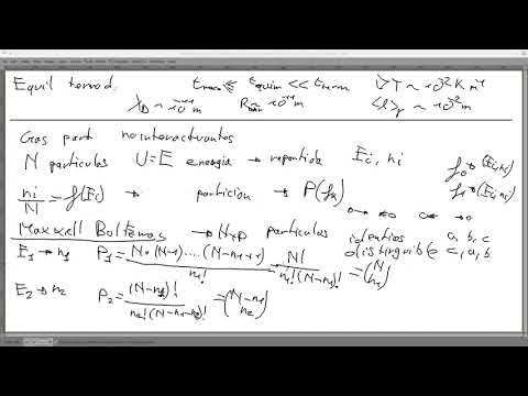 Astrofisica2 2021/2 UCN clase 06 Meccanica estadistica