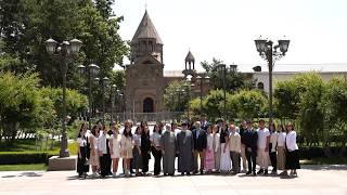 Ամենայն Հայոց Կաթողիկոսն ընդունել է ՀԲԸՄ ծրագրերի մասնակից սփյուռքահայ երիտասարդներին