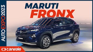 Maruti Fronx SUV unveiled at Auto Expo 2023 I CarWale