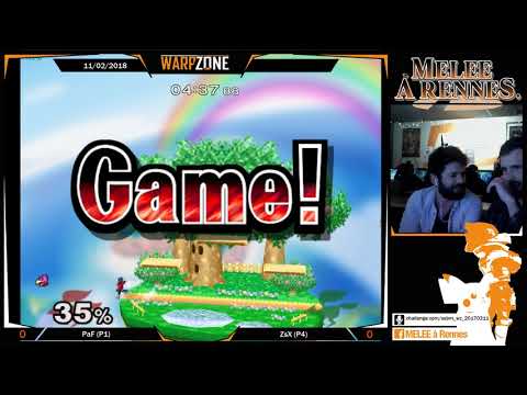 Warpzone Melee - PaF (Falco, Marth) Vs. ZSX (Falco, Fox) - Winners Round 2